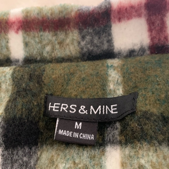 CHIC PLAID POCKETED LONG JACKET - Picture 4 of 4